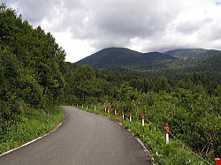 月山が遠のく・・・。