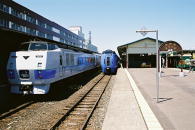 釧路駅・・・