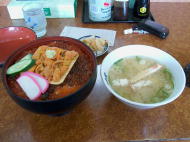 まるみスペシャル丼です〜^^。