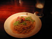 夕食は「あんじろ」の、オリジナルスパゲティで♪