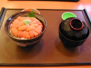 今年最後になる「生ウニ丼」♪