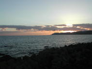 夕日がキレイ・・・・♪