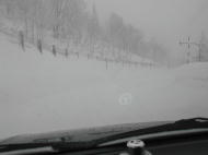 帰りも行きと変わらない天気・・・。