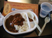 「下関ふくカレー」。これも美味しかった♪♪