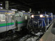 「北斗星82号」が入ってきました。。