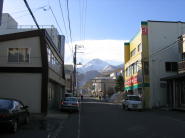 羅臼市街からも羅臼岳の美しい姿が。。。。