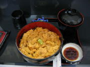 生ウニ丼〜(^^)