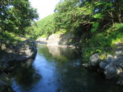 滝上町の錦仙峡です。
