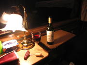 十勝ワインを飲みながら・・・
