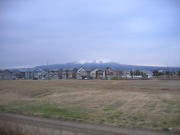 樽前山がよく見えます。
