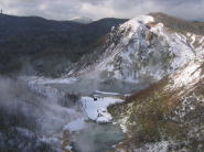 日和山展望台手前の風景