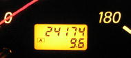 24,174kmでスタート