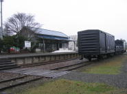 旧広尾線の忠類駅