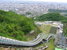 リフトから眺めます。。。