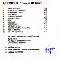 Dances of Time Promo