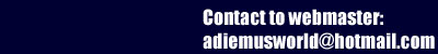 contact to webmaster