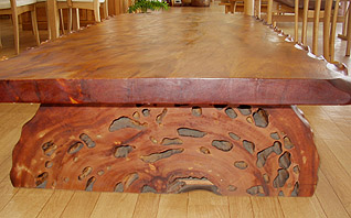 屋久杉一枚板テーブル（座卓）/ 家具インテリアショップ ウッドハート 京都