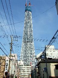 牛嶋神社方面から