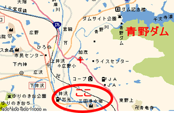 武庫川のポイント地図