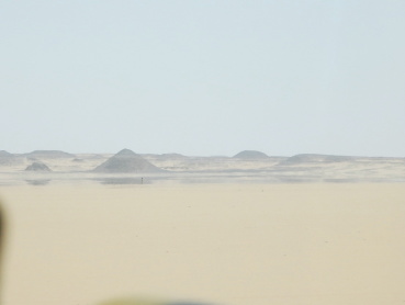 ヌビア砂漠の蜃気楼