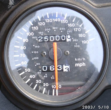 25000miles