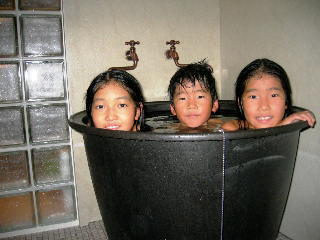 リフォーム後　長州風呂（やまと風呂）丸型25