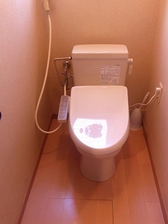 簡易水洗便器/トイレ　（リフォーム後）