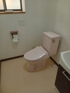 水洗便器（トイレ）　／リフォーム前