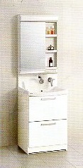 クリナップ　洗面化粧台　ファンシオ　 間口60cm　1面鏡LED