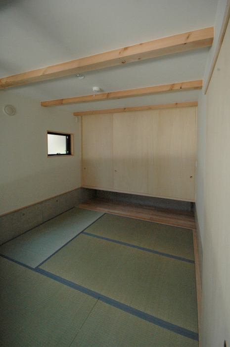photo:タタミ敷の個室