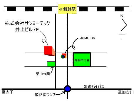 �P�H�{�Ђ܂ł̒n�}