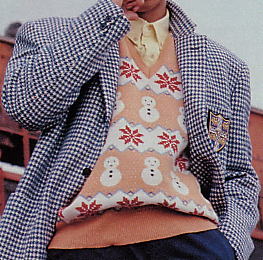 ピンクハウス　モヘヤニットカーディガン　ノルディック　ウール　シャギー　金子功 ピンクハウス モヘヤニットカーディガン ノルディック ウール シャギー