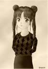 お団子娘