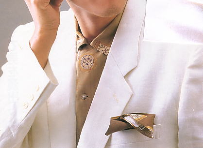 奥田さん自身のコーディネート